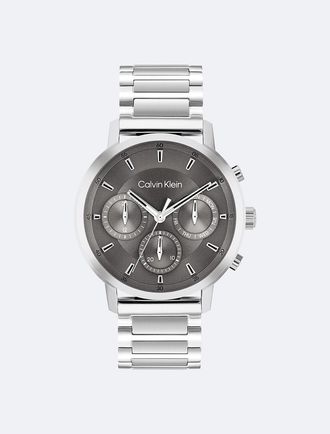Calvin Klein Mens Sunray Chronograph Watch - Metallic - OS
