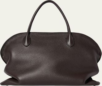 The Row Agnes 15 Top-Handle Bag in Grain Leather