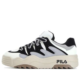 Fila (WMNS) FILA Rosetta Skateboarding Shoes Black Grey F12W331207FSB