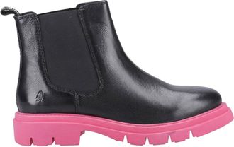 Hush Puppies Raya Memory Foam Womens Chelsea Boots - Black - Size UK 3