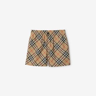 Burberry Check Shorts