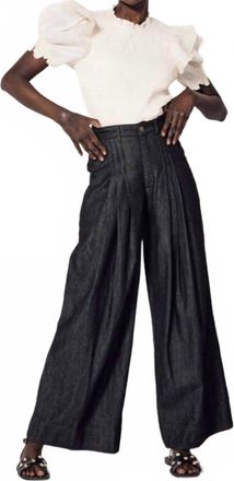 Cleobella Garret Wide Leg Jean In Black