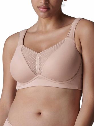 Simone P&eacute;r&egrave;le Harmony High Impact Sports Bra In Yogi Pink
