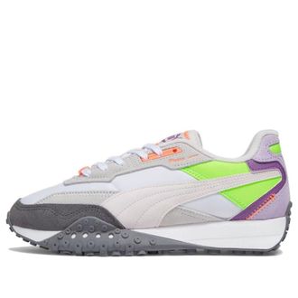 Puma (WMNS) PUMA Blacktop Rider Cool Dark Grey Lime 395461-12