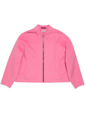 Acne Studios wool zip-up jacket - Pink