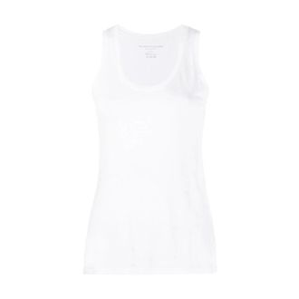 Majestic Filatures Majestic Filatures, Sleeveless Tops, female, White, Size: M T-shirt