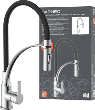 Eisl Spültischarmatur »CARNEO« energiesparender Cold-Start, wassersparender Eco-Click, Verbrühschutz