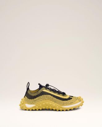 Ami Yellow Knit Mirage Sneakers Yellow - 36 - Unisex