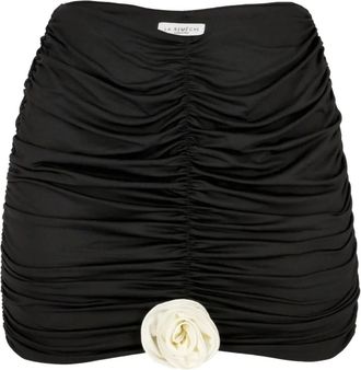 La Reveche Minigonna con decorazione - Nero