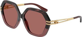 Dolce & Gabbana DG6210 349369 Womens Sunglasses Burgundy Size 56
