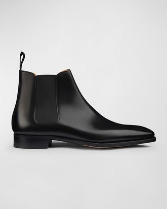 John Lobb Mens Kensington Leather Chelsea Boots