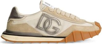 Dolce & Gabbana Dg Athletic Fabric And Suede Sneakers Shoes