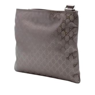 Gucci Pre-owned Crossbody Bag - Dames - Pre-owned - Grijs - Maat: ONE Size Leer