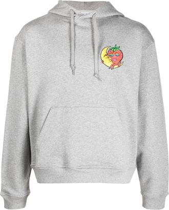 Sky High Farm Felpa con cappuccio - Grigio
