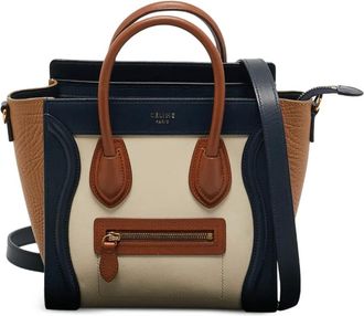 Celine Borsa tote Nano in pelle - Toni neutri