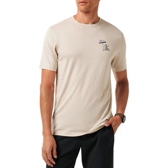 Travis Mathew Vacation Graphic T-Shirt in Italian Sand at Nordstrom Rack, Size Medium