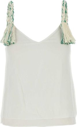 J.W.Anderson Jw Anderson White Tulle Top