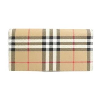 Burberry Pre-owned Wallets, unisex, Beige, Size: ONE SIZE Pre-owned Canvas Wallet