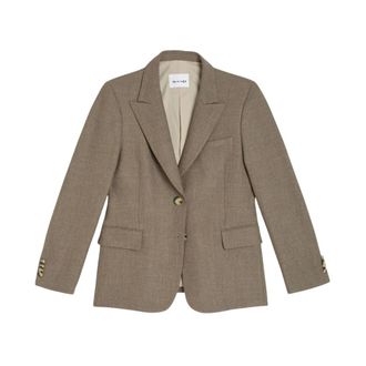 Sand Copenhagen Ginette Giacca Tweed Sottile - - Jackets - Donna - Marrone - 2XL