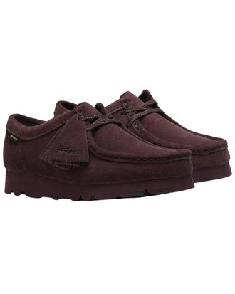 Clarks Wallabee Gtx Suede Moccasin