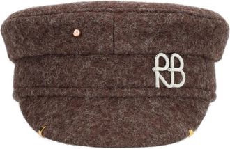 Ruslan Baginskiy Dark Brown Logo Bakerboy Hat