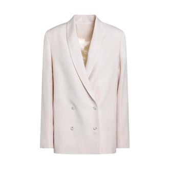 Loulou Studio Blazers, female, Pink, Size: S Tailored Jacket