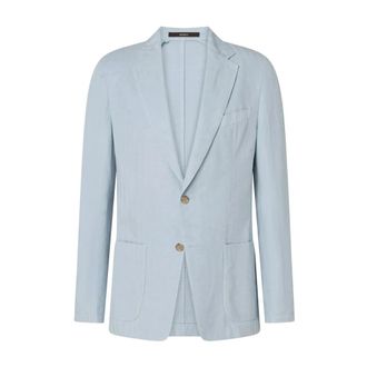 Windsor Blazers, male, Blue, Size: 2XL Two-Button Blazer