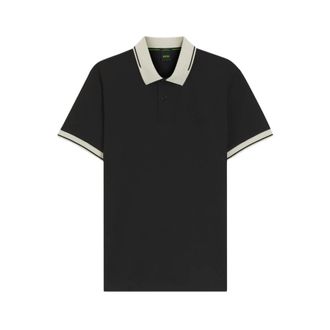 HUGO BOSS Hombre, Camisetas, Negro, Talla: L