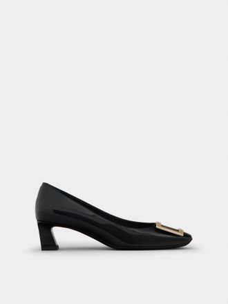 Roger Vivier Trompette Pumps in patent leather