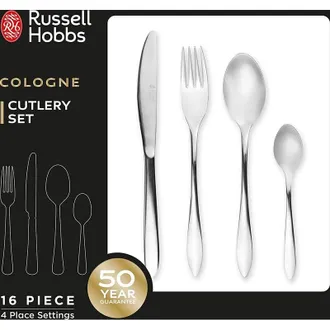 Russell Hobbs Juego De Cubiertos Russell Hobbs Rh02221eu7 Cologne De 16 Piezas