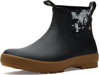 Bogs Harper Chelsea Womens Rain Boots Black : 11 M, Rubber