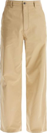 Valentino Garavani Mens Beige Stretch Cotton Pant - Tan - Size EU 50 (Mens)