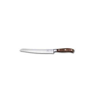 Victorinox by Swiss Army Cuchillo Para Pan Grand Ma&icirc;tre Marr&oacute;n 23 Cm