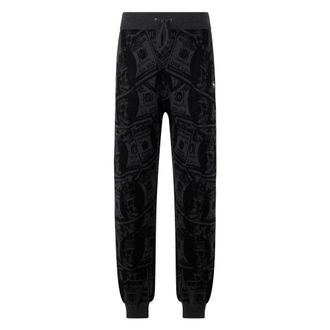 Philipp Plein Heren, Broeken, Zwart, Maat: L Wol