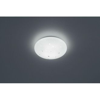 Trio Leuchten Plaf&oacute;n Moderno Ip44 Led Regulable Achat &Oslash;27 Cm Blanco Trio Lighting