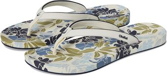 Olukai Uiki Womens Sandals Mood Indigo/Pai : 12 B - Medium, Synthetic