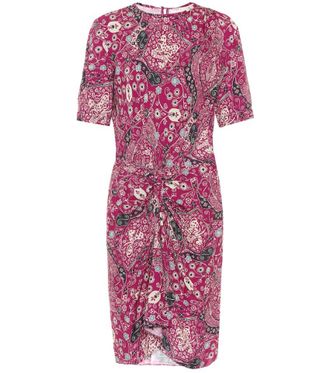 Isabel Marant Etoile Pink Paisely Bardeny Dress Size XXS