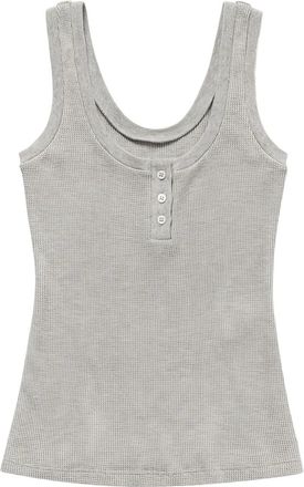 1989 STUDIO Canotta con lavorazione in rilievo - Grigio