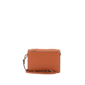 Pourchet Tassen, Dames, Oranje, ONE Size, Leer, Alesia GM