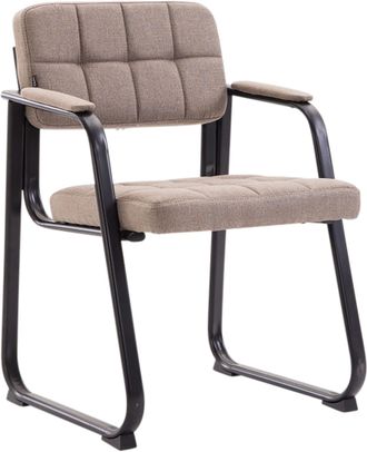 Clp Silla De Conferencia Canada B En Tela Gris Topo