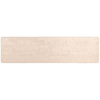 vidaXL Rug Print Cream 250 x 100 cm Polyester and PVC vidaXL