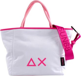 Sun 68 Jacqueline Nylon Shopper - Dames - Shoppers - Wit - ONE Size - Nylon - Tassen