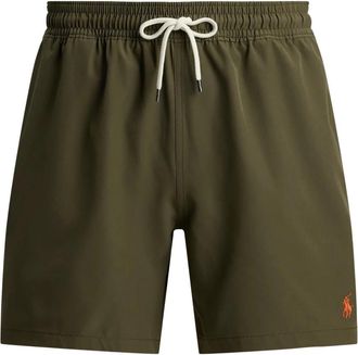 Polo Ralph Lauren Traveler Boxer - Heren - Strandmode - Groen - S - Polyester - Badmode