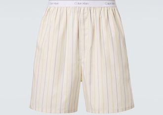 Calvin Klein Edward striped technical shorts
