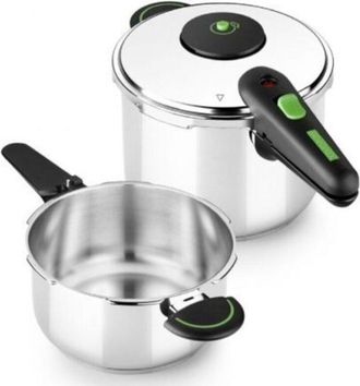 Monix Pack 2 Ollas A Presi&oacute;n Monix Presto M911005 4l+6l Inducci&oacute;n Oferta Exclusiva