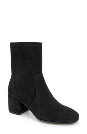 Kenneth Cole Reaction Roxy Bootie in Black Micro at Nordstrom Rack, Size 7.5
