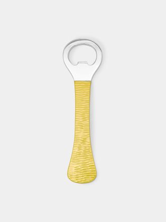 Zanetto Enameled Silver-Plated Bottle Opener