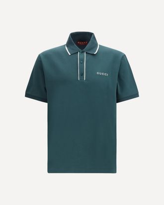 Gucci Cotton Polo Male M