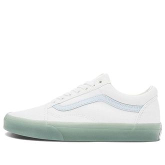 Vans Old Skool Side Stripe Lightweight Wear-Resistant Low Top Casual Skate Shoes Unisex Blue VN0000SB650