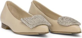 BEAUTIISOLES Bonnie Ballerina in Beige at Nordstrom, Size 9.5